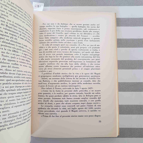 L'ATTIVITA' CLINICO-MEDICA DI CESARE MAGATI - CARLO CASTELLANI 1959 STEDAR