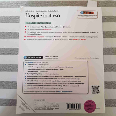L'OSPITE INATTESO - TENTI, MAURIZIO, ROMIO - SEI - 2020