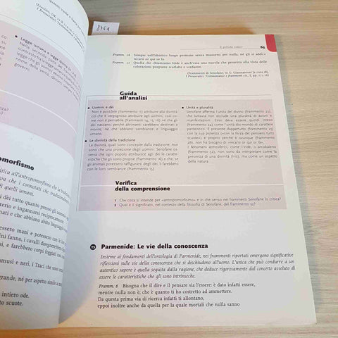LE PAROLE DELLA FILOSOFIA vol. A antichità e medioevo SACCHETTO 2011 LOESCHER