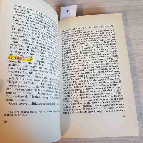 IL CASTELLO DEL VISCONTE Nicolas Foucquet Luigi XIV ANATOLE FRANCE 1986 SUGARCO