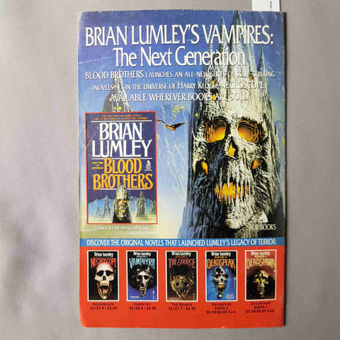 NECROSCOPE book II: WAMPHYRI fumetto BRIAN LUMLEY 1994 malibu comics n° 3 HORROR