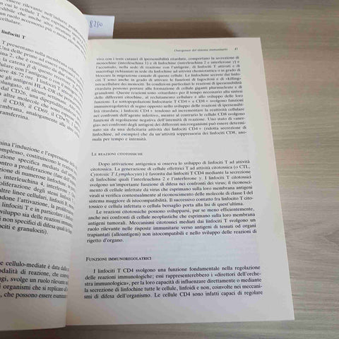 IMMUNOLOGIA CLINICA volume 1 medicina interna BONOMO - UTET 1992