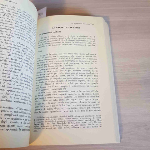 LE NOSTRE VITE ANTERIORI reincarnazione esoterismo SIEMONS 1991 MEDITERRANEE