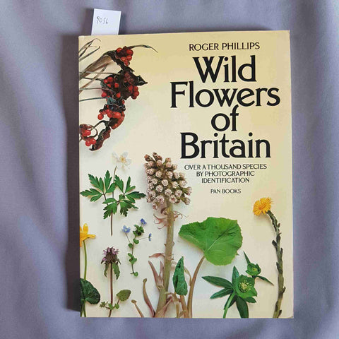 WILD FLOWERS OF BRITAIN Roger Phillips 1978 PAN BOOK