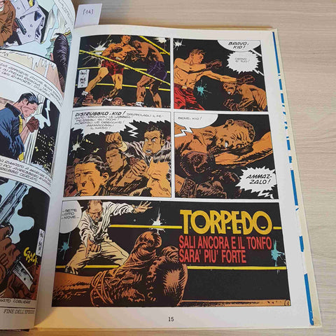 TORPEDO SING SING BLUES - ABULI, BERNET - COMIC ART 1989 cartonato