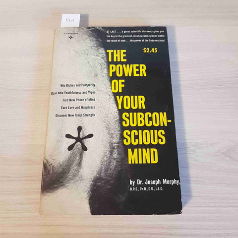 THE POWER OF YOUR SUBCONSCIOUS MIND - MURPHY JOSEPH - REWARD 1963