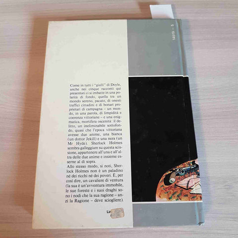 IL RITORNO DI SHERLOCK HOLMES - CONAN DOYLE - MONDADORI 1978 classici di ieri