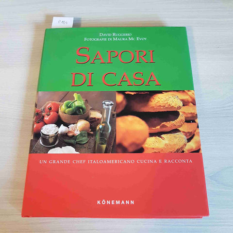 SAPORI DI CASA - chef DAVID RUGGERIO 2000 KONEMANN ricette siciliane e del sud