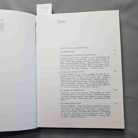 ENRICO VIII E LA CORTE biografia illustrata NEVILLE WILLIAMS - EDIZIONI LIBREX
