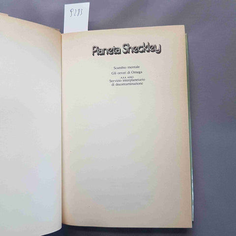 SHECKLEY Scambio mentale Gli orrori di Omega AAA asso 1981 GSF fantascienza