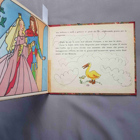 RE RANOCCHIO fiabe EDITRICE PICCOLI testo e illustrazioni M. FERRO 1950?