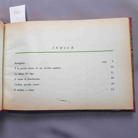 FRANCESCHINI STELLE ALPINE fiabe e leggende + GIROTONDO novelline cantilene 1944