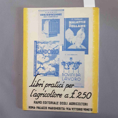 MALATTIE DELLE PIANTE DA FRUTTO 1934 FERRARIS agraria CRITTOGAME agricoltori