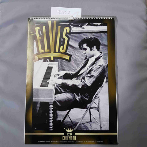 ELVIS PRESLEY CALENDARIO 1997 by OLIVER BOOKS CALENDAR VINTAGE