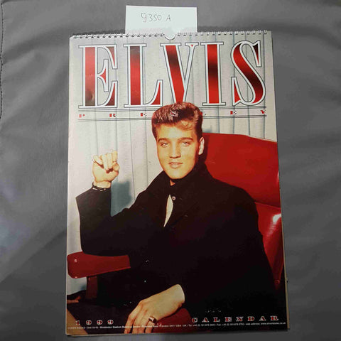 ELVIS PRESLEY CALENDARIO 1999 by OLIVER BOOKS CALENDAR VINTAGE