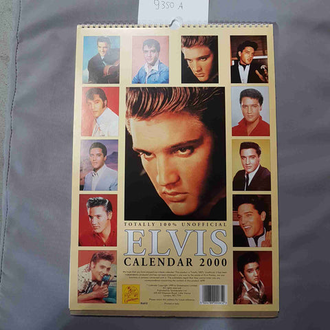 ELVIS PRESLEY CALENDARIO 2000 by GRANDREAMS CALENDAR VINTAGE