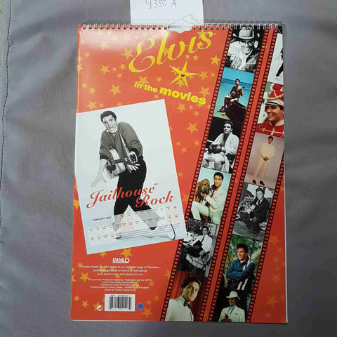 ELVIS PRESLEY CALENDARIO 2002 by DANILO PROMOTIONS CALENDAR VINTAGE