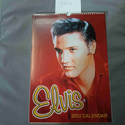 ELVIS PRESLEY CALENDARIO 2002 by ZINCSEVEN CALENDAR VINTAGE