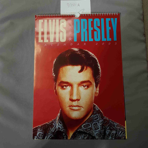 ELVIS PRESLEY CALENDARIO 2003 by BLOSSOM ROCK CALENDAR VINTAGE THE KING ROCK