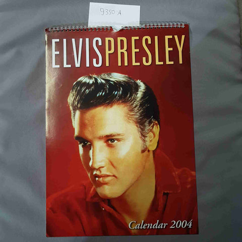 ELVIS PRESLEY CALENDARIO 2004 by BLOSSOM ROCK CALENDAR VINTAGE THE KING ROCK