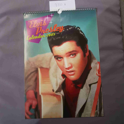 ELVIS PRESLEY CALENDARIO 2005 by BLOSSOM ROCK CALENDAR VINTAGE THE KING ROCK