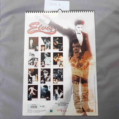 ELVIS PRESLEY CALENDARIO 2005 by EDIBAS CALENDAR VINTAGE THE KING ROCK