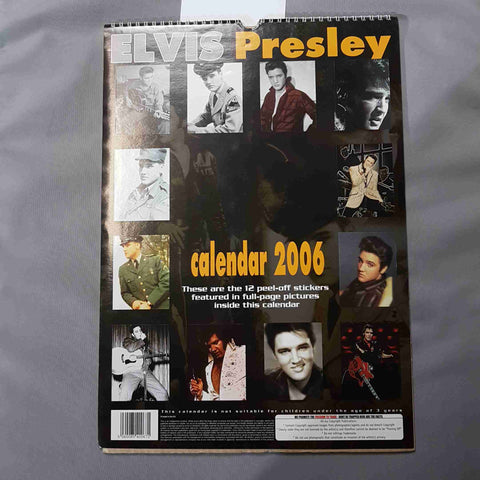 ELVIS PRESLEY CALENDARIO 2006 by AN INDIPENDENT PUBLICATION CALENDAR VINTAGE