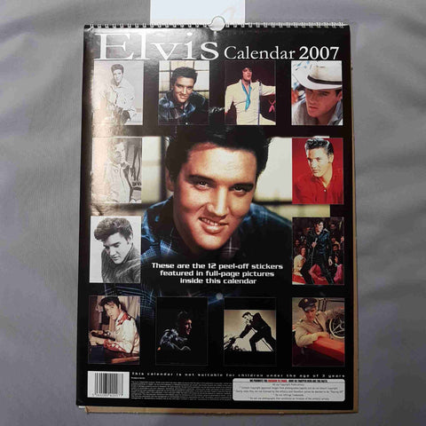 ELVIS PRESLEY CALENDARIO 2007 by AN INDIPENDENT PUBLICATION CALENDAR VINTAGE