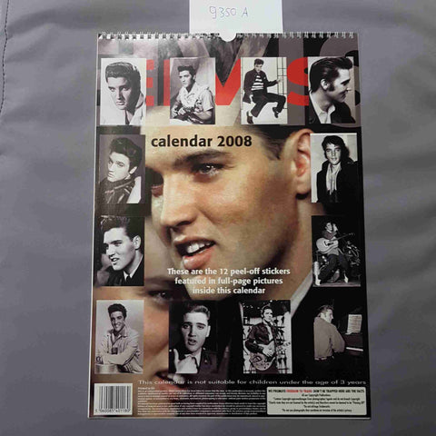 ELVIS PRESLEY CALENDARIO 2008 by AN INDIPENDENT PUBLICATION CALENDAR VINTAGE