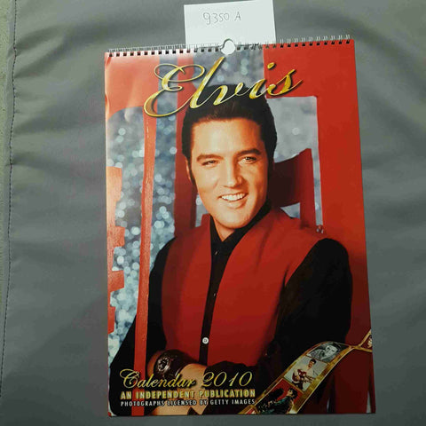 ELVIS PRESLEY CALENDARIO 2010 by AN INDIPENDENT PUBLICATION CALENDAR VINTAGE