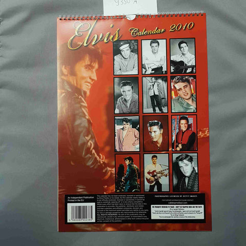 ELVIS PRESLEY CALENDARIO 2010 by AN INDIPENDENT PUBLICATION CALENDAR VINTAGE