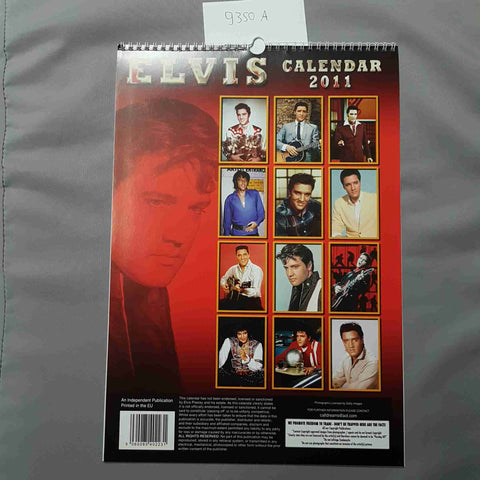 ELVIS PRESLEY CALENDARIO 2011 by AN INDIPENDENT PUBLICATION CALENDAR VINTAGE
