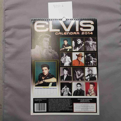 ELVIS PRESLEY CALENDARIO 2014 by AN INDIPENDENT PUBLICATION CALENDAR VINTAGE