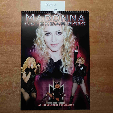 MADONNA CALENDAR 2010 AN INDIPENDENT PUBLICATION calendario vintage