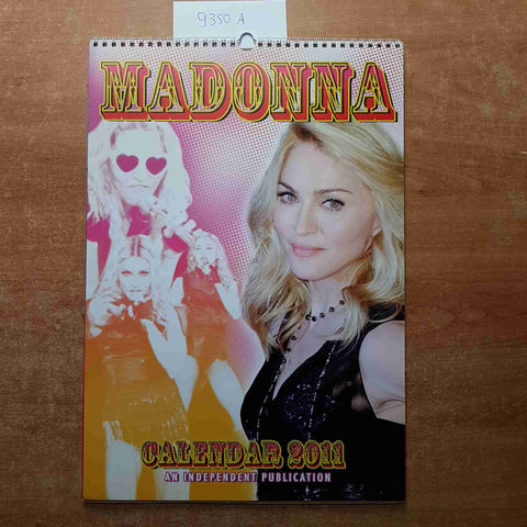 MADONNA CALENDAR 2011 AN INDIPENDENT PUBLICATION calendario vintage