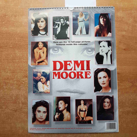 DEMI MOORE CALENDAR 1998 OLIVER BOOKS calendario