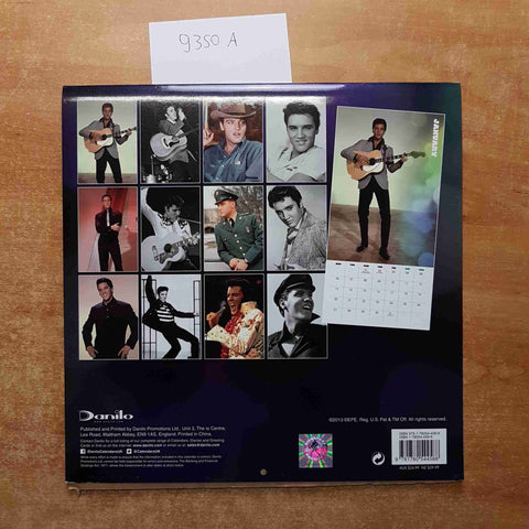 ELVIS PRESLEY CALENDAR 201 by DANILO PROMOTIONS vintage CALENDARIO