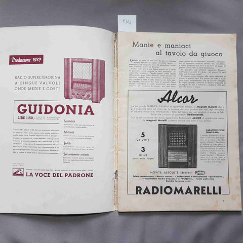 LA LETTURA ottobre 1936 rivista del corriere della sera