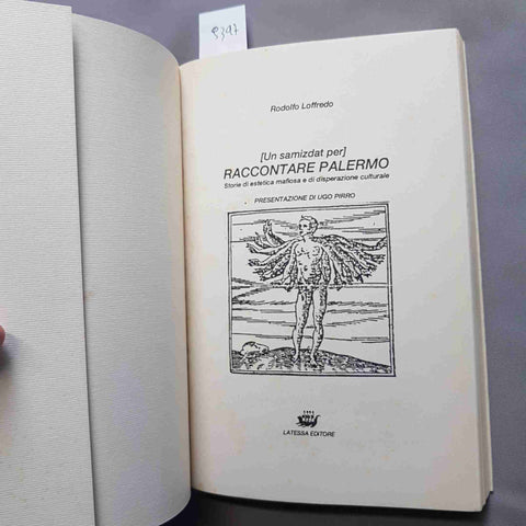 Un samizdat per RACCONTARE PALERMO estetica mafiosa RODOLFO LOFFREDO 1995 LATESS