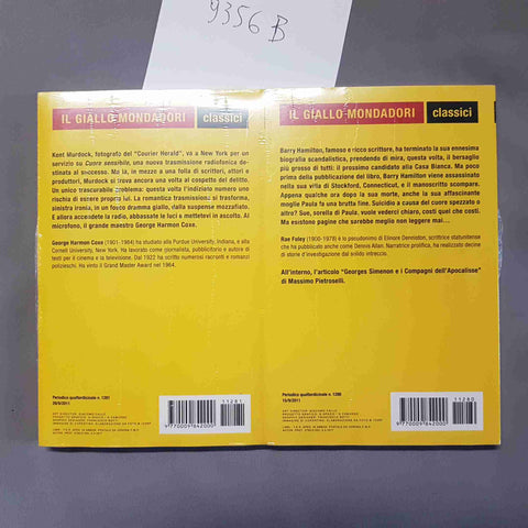 2 GIALLO MONDADORI SIGILLATI Assassini in famiglia + fine della trasmissione