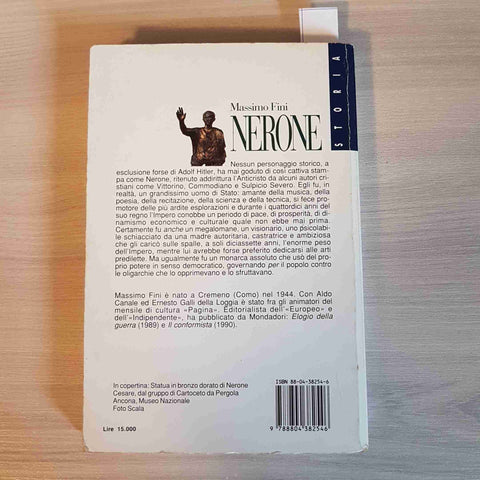 NERONE DUEMILA ANNI DI CALUNNIE - MASSIMO FINI - MONDADORI - 1994