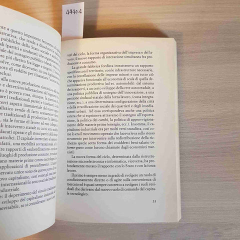 IL CAPITALE COME PURO SPIRITO Pietro Barcellona 1990 EDITORI RIUNITI
