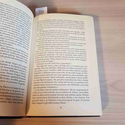 L'ULTIMO GIURATO legal thriller JOHN GRISHAM 1° edizione MONDADORI - 2004