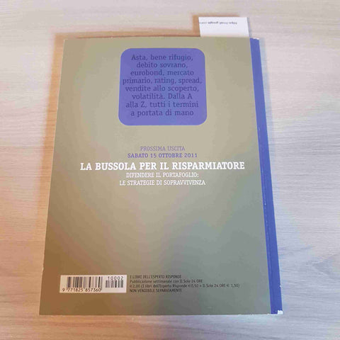 PAROLA CHIAVE IL SOLE 24 ORE glossario dell'economia per capire 2011