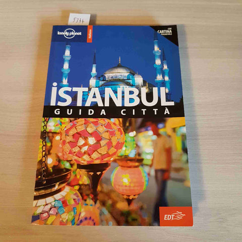 ISTANBUL GUIDA CITTA' con cartina MAXWELL - LONELY PLANET / EDT 2013