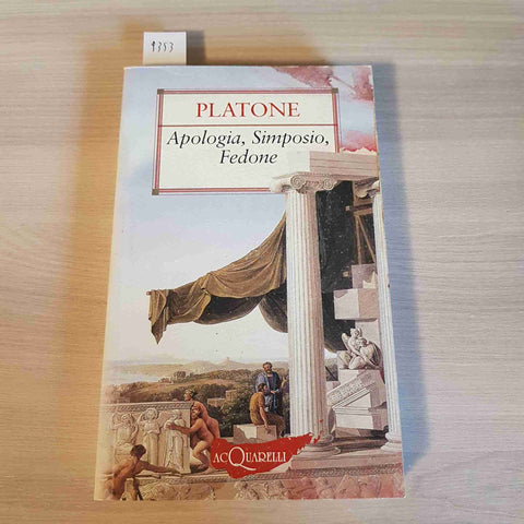 APOLOGIA, SIMPOSIO, FEDONE - PLATONE 2010 acquarelli GIUNTI