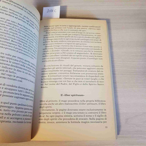 EVOCARE L'INFERNO storia della magia nera ROBERT MASELLO - MONDADORI - 2000