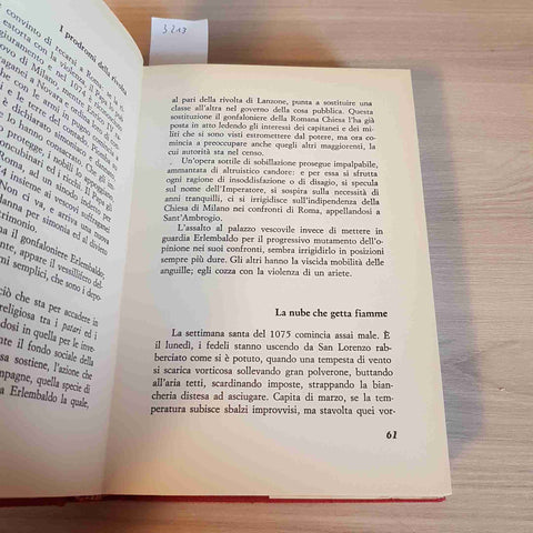 MILANO IL CARROCCIO CONTRO L'IMPERO barbarossa federicoII GAROBBIO 1966 BALDINI