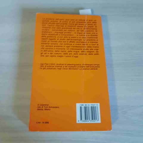 LA PREISTORIA CHE VIVE - UGO PLEZ - OSCAR MONDADORI - 1992