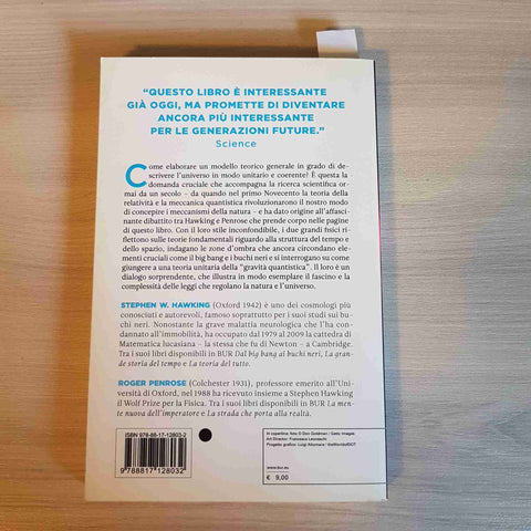 LA NATURA DELLO SPAZIO E DEL TEMPO - STEPHEN HAWKING, ROGER PENROSE - BUR - 2015